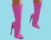 Chloe Retro Boots Pink