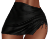 Black Striped Skirt-RL