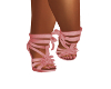 pink glitter heels