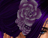 {EQ}Purple hair flower