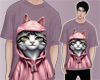 Cat Hood Shirt