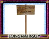 LHG magnetic saloon sign