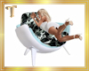 Kissing Chair White