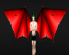 (K) Red Vamp/demon Wings