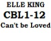 Elle King Cant be Loved