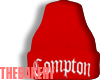 Red Compton Beanie