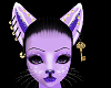 Purple Cat Ears Unisex