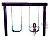 Purple N Teal swings