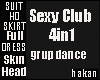 Sexy Club 4in1