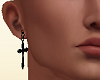 Hanging Crosses Earrings