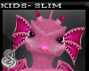 Baby Dragon Outfit Pink Slim F