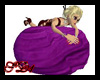 SD Purple Pillow/BeanBag