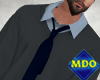 MO Neck Sweater Blue