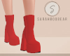 Santa Boots | Red