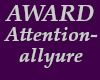 AWARD - Attentionallyure