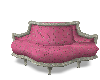 Pink Glam Semi Sofa