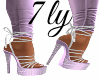 [7ly]Lilac Diamond Heels