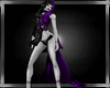 b purple duple dress