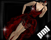 [PLM]red ballroom dress