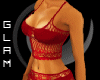 *G* Red Crochet Dress