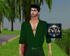 green outfit