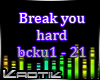 {k} Break You Hard