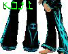 Kai Pants Lt.Blue-BLK