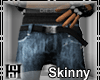 [HS] Skinny Jeans- Cyan