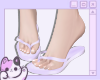 Purple Flip flops
