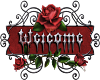 GOTHIC WELCOME SIGN
