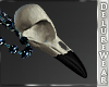 (DW) Crow Skull Necklace