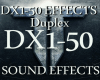DX1-50 SOUND EFFECTS