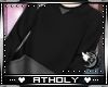 !A|Black Top Sweater.