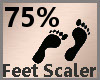 Foot Scale 75% F