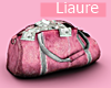 old pink money bag-