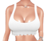 White crop top