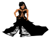 black goddess dress