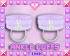 Purple Ankle Cuffs