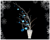 Blue Winter DEco Tree