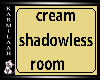 Cream Shadowless Room