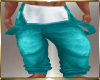 Teal Blue Pants