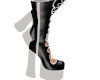 -xF- X B&W Heel Boots