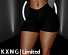 Kxng | Black Shorts -