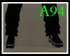 [A94] Panda black Shoes 