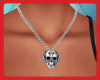 B Skull Necklace