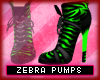* Zebra pumps - green