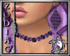 Hello Kitty Purple Jewel