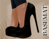 B|Lira Black Heels ✿