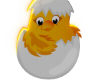 Glow Anim Easter Chick