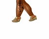 snake skin wedge heels
